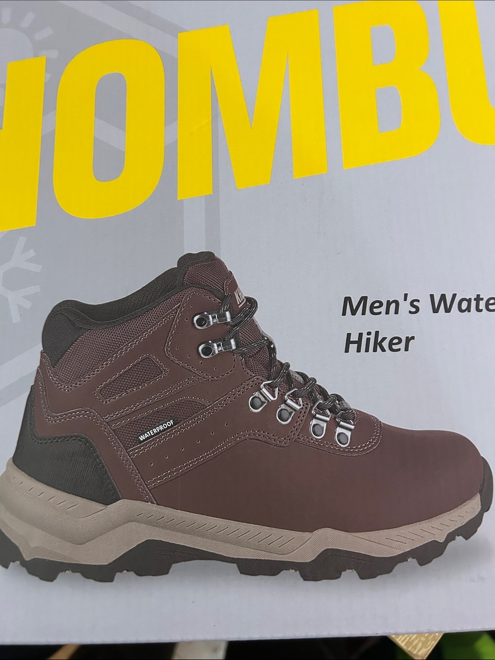 NIB Khombu Men's Waterproof Hiking Boots - Picture 2 of 11